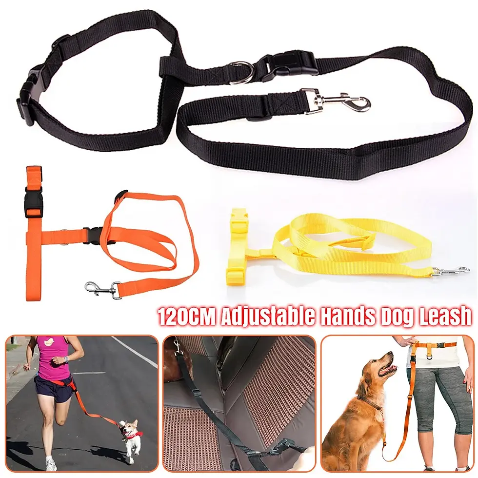 Thumbnail: Hands Free Dog Leash with Waist Belt | Pet Products | Dog Clippers