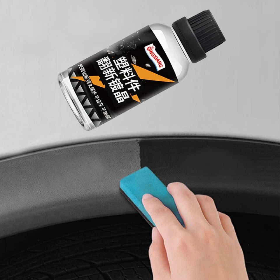 Thumbnail: Car Plastic Restorer Back To Black Gloss Cleaner Polish Repair Coating Renovator