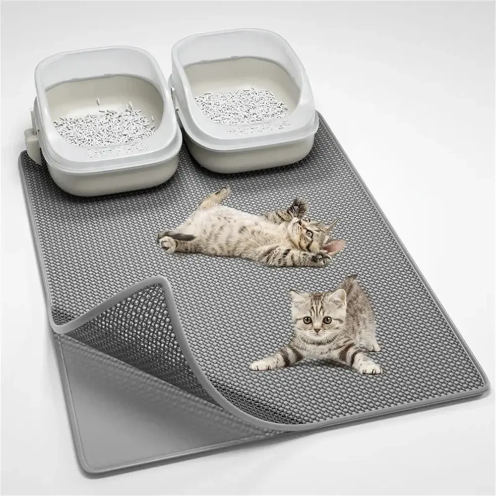 Waterproof Double-Layer Cat Litter Mat Cat House | Cat Collar | Cat Tree