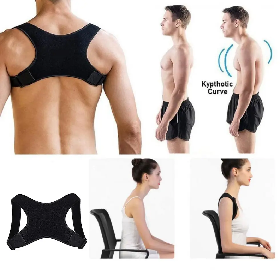 Thumbnail: Posture Corrector Belt Bondage Gear | Kink List | Blindfold | Spreader Bar