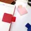 Thumbnail: 1/2/5/10Self-adhesive Elastic Loop Pen Holder Planner Notebook Diary Pencil Clip