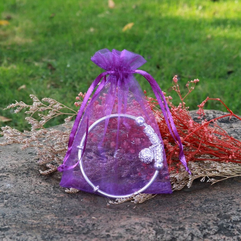 Thumbnail: 10-100pcs Organza Bag Sheer Bags Candy Packaging Jewellery Gift Wedding Pouch AU