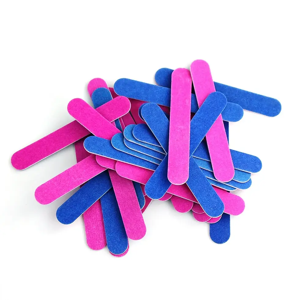 Thumbnail: Disposable Double-Sided Nail Files Nail Polish, Nail Art, French Nails, Nail Clippers, Fake Nails