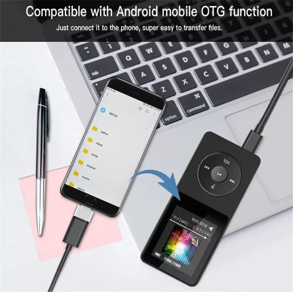Thumbnail: Portable Bluetooth MP4 MP3 Player | Speakers | EarPods | Phone Accessories