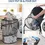Thumbnail: 2Pcs Large Foldable Laundry Washing Clothes Storage Bag Hamper Basket Organiser