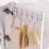 Thumbnail: 2PCS 5 Hooks Over Door Hanger Rack Shelf Kitchen Bathroom Coat Home Towel Holder