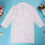 Thumbnail: 2pcs White Kids Lab Coats Bulk Children Girl Doctor Scientist Costume Lab Coat