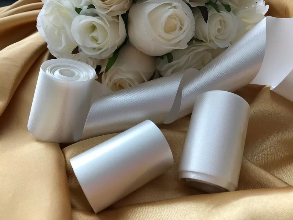 White Waterproof Wedding Car Ribbon Car Led Lights | Car Bin | Car Cup Holder