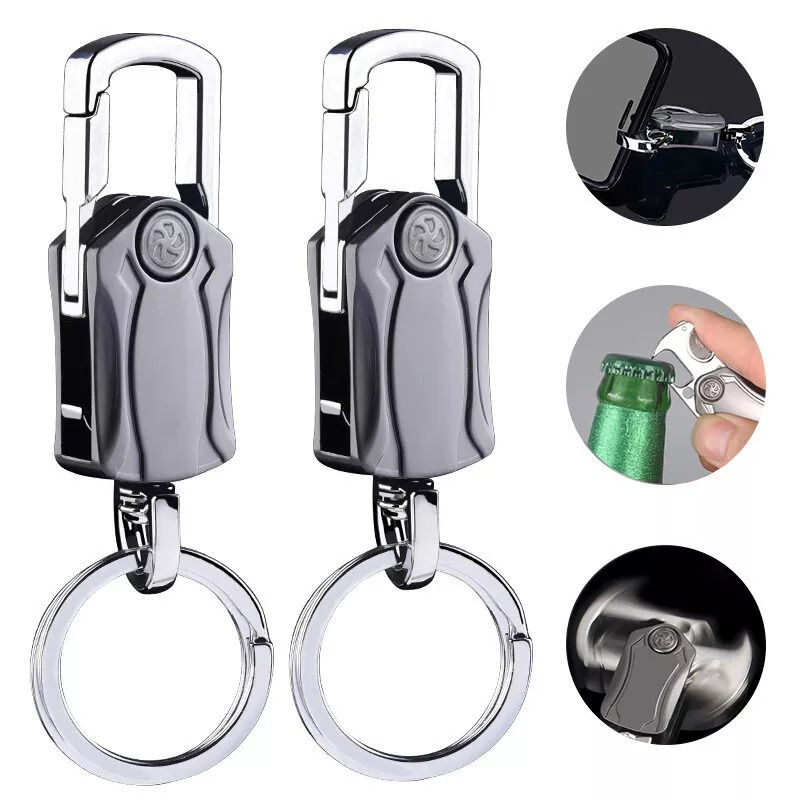 Stylish Metal Car Keychain Car Led Lights | Car Bin | Car Cup Holder
