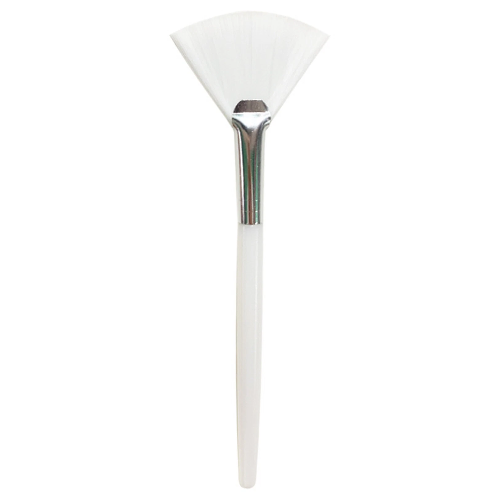 Thumbnail: Women’s Soft Facial Fan Brushes Makeup Bag | Eyeliner | Mascara
