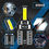 Thumbnail: 10pcs Canbus T10 LED 7020 SMD White Car Side Wedge Light Globe Bulbs 194 168 W5W