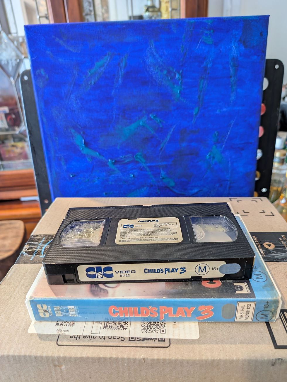 Thumbnail: CHILDS PLAY 3 VHS - Chucky Big Box CIC Video CULT HORROR