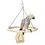 Thumbnail: Parrot Rope Ring Swing Toys Budgie Cockatiel Hanging Cage Hammock Perch Bird Toy