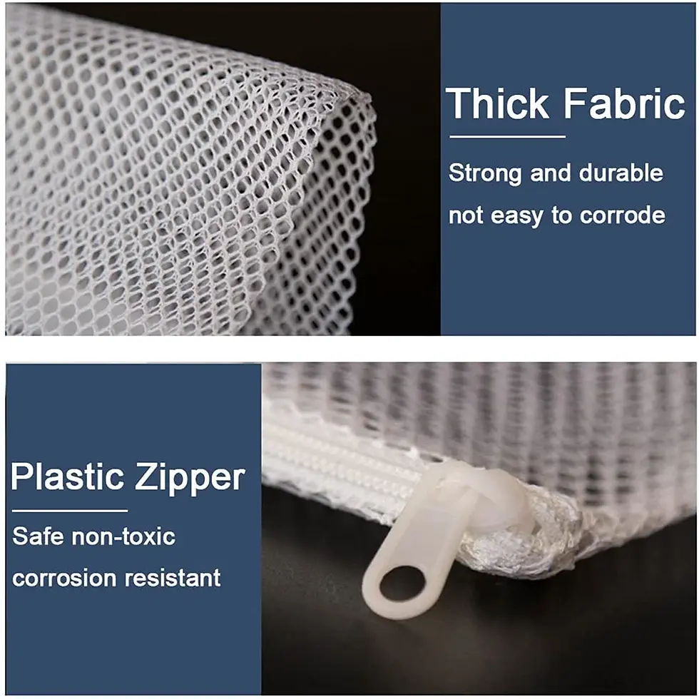Thumbnail: Nylon Mesh Zip Bag for Aquarium Filters Fashion Bags | Coach Bags | Hand Bags