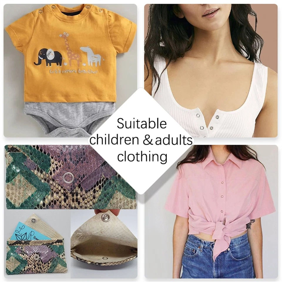 Thumbnail: Plastic Snap Fastener Kit with Pliers & Box Anal Plug, But Plug, Anal Balls