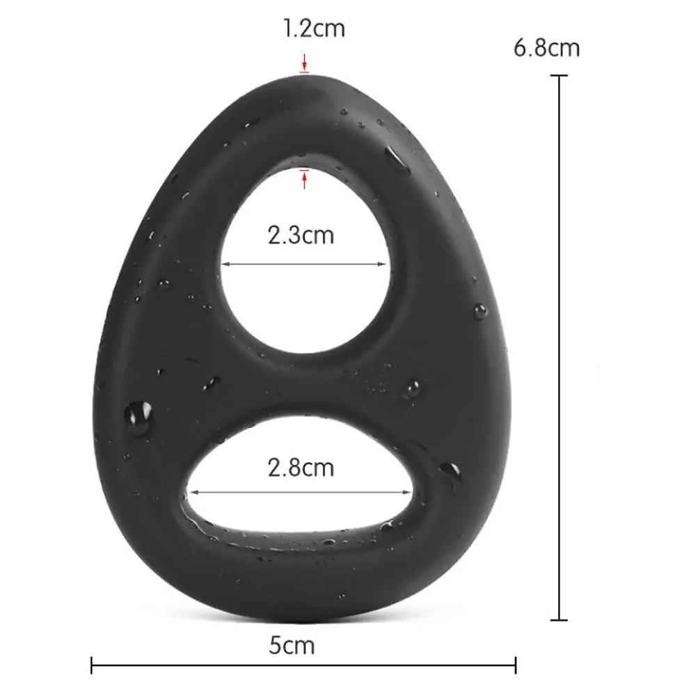 Thumbnail: Double Cock & Ball Ring Penis |Sexy shop near me | Male sexy toy