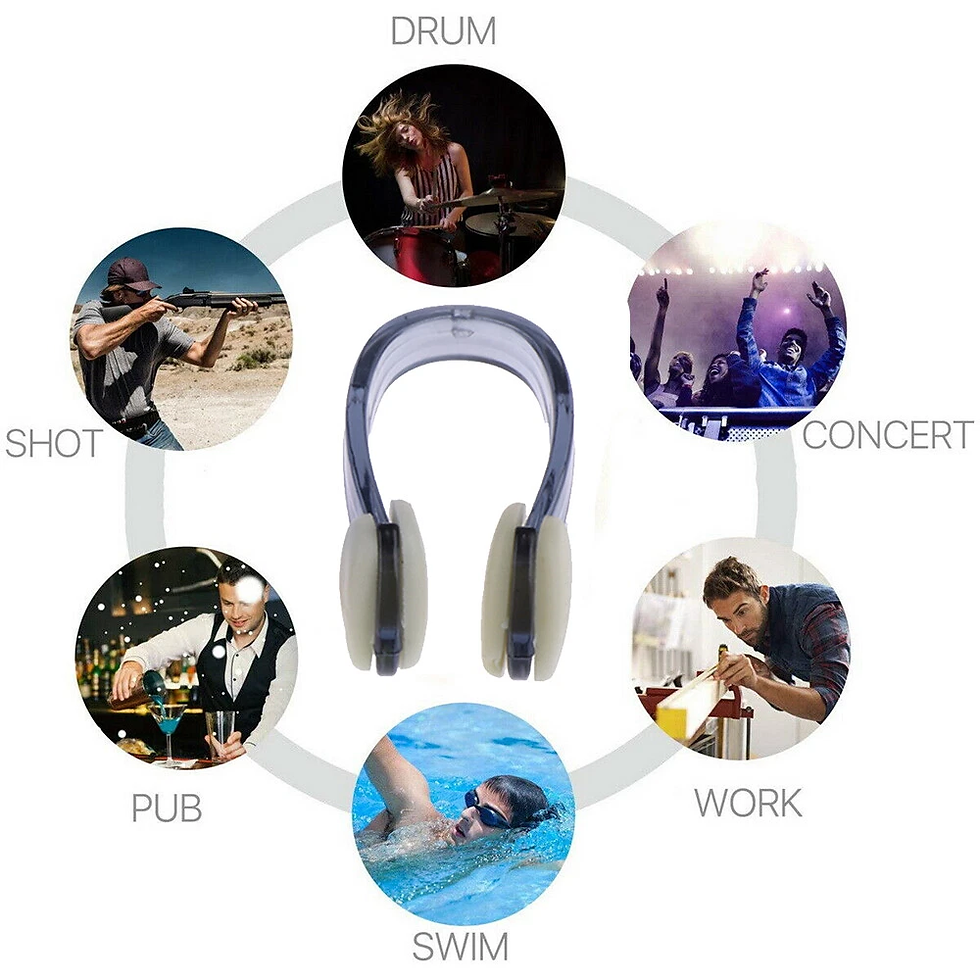 Thumbnail: Ear Plugs and Nose Clips | Sports Goods Online | Yoga Mat| Resistance Bands