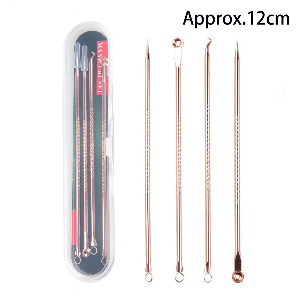 Blackhead Remover Pimple Popper Kit | Makeup Bag | Eyeliner | Mascara