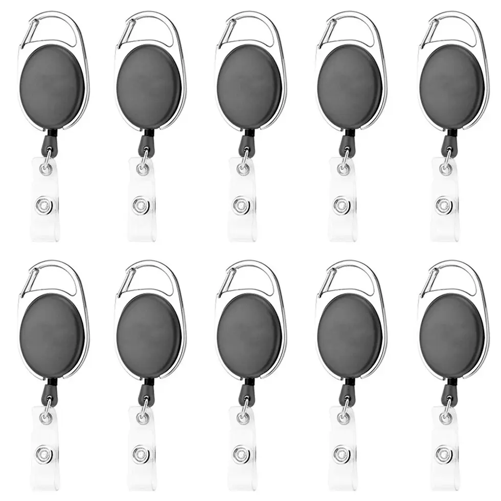 Thumbnail: Retractable Badge Holder Clip | Desk Organizers | Laptop Backpack