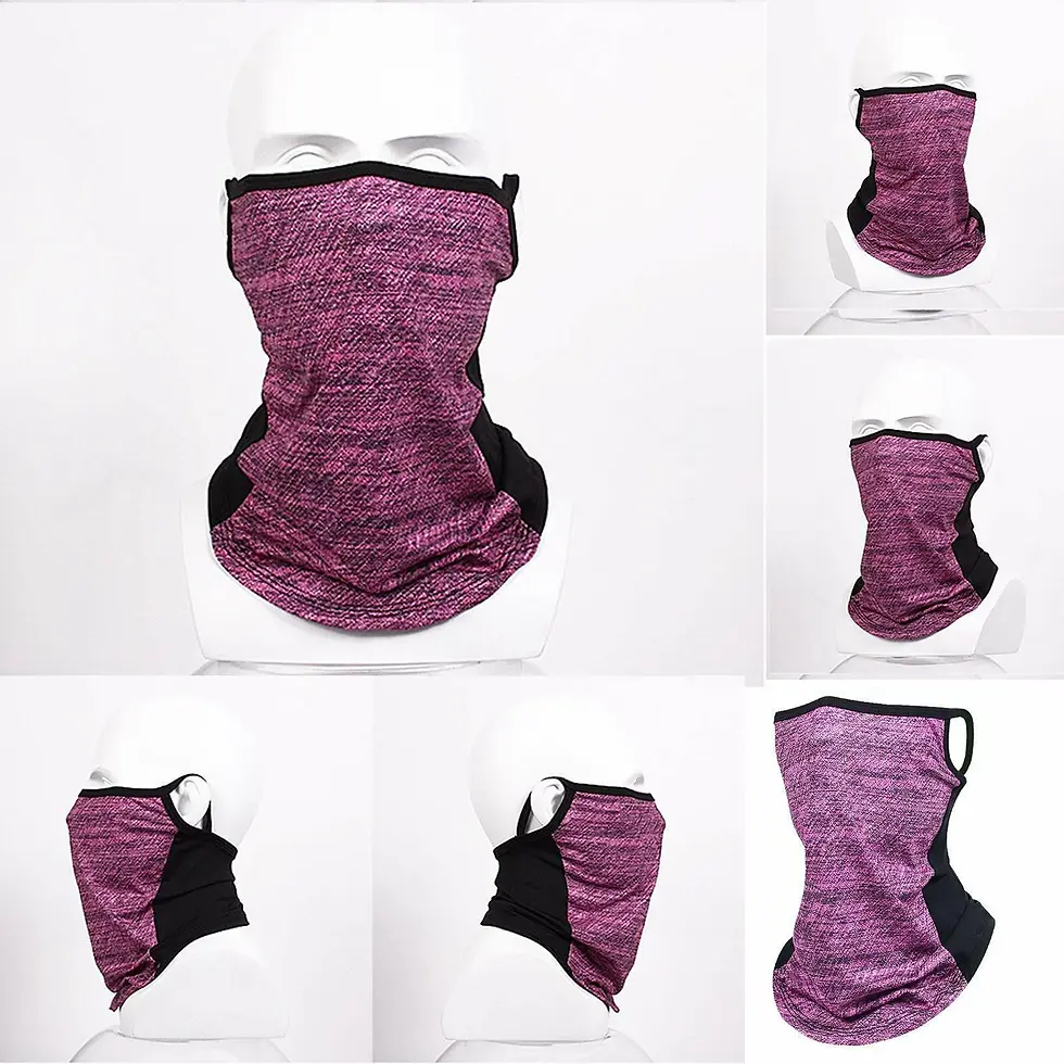 Thumbnail: Cooling Neck Gaiter Face Mask Bike Lights, Bike Computer, Cycle Gloves