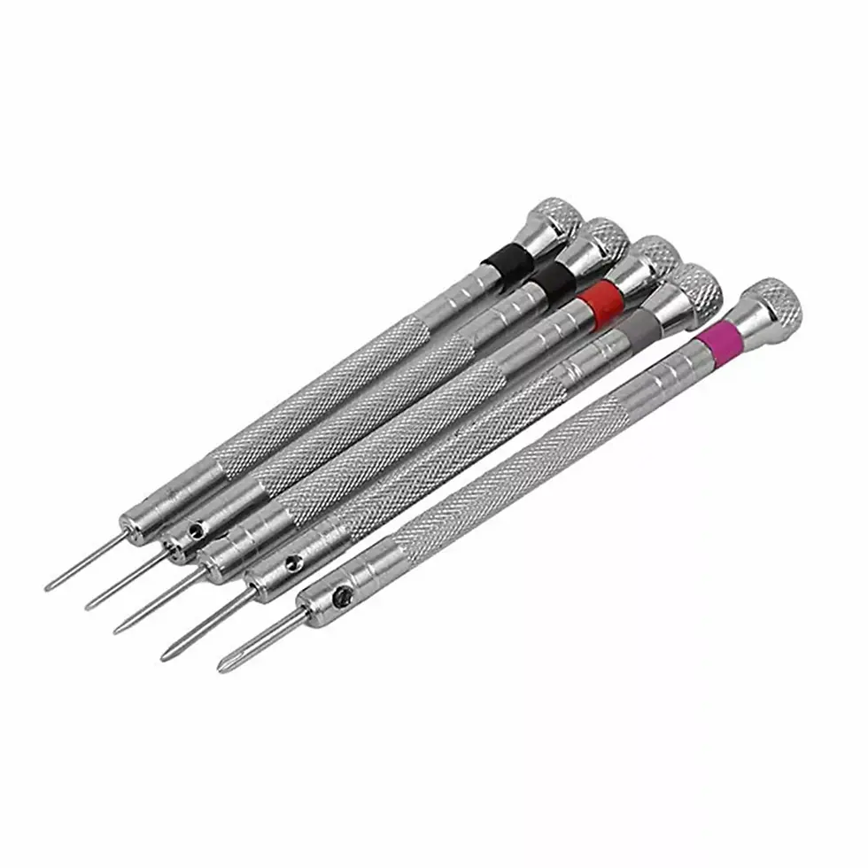 Thumbnail: 5 Pcs Precision Screwdriver Eyeglasses Watch Jewelry Watchmaker Repair Tool Set