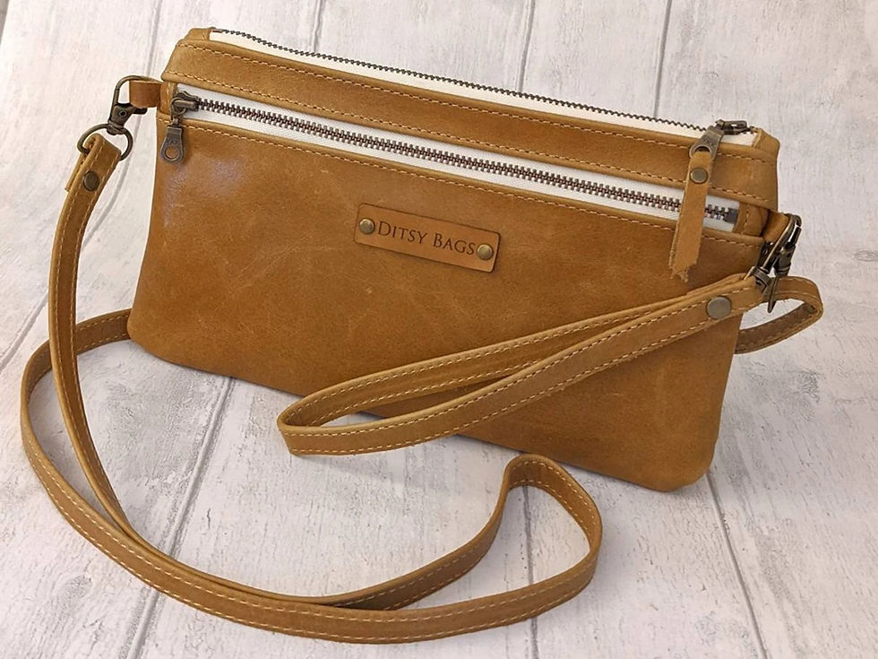 Thumbnail: Small Leather Crossbody Bag