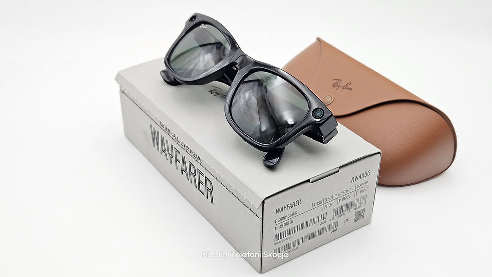 Thumbnail: Novi! Ray-Ban Meta Wayfarer Smart AI Glasses 