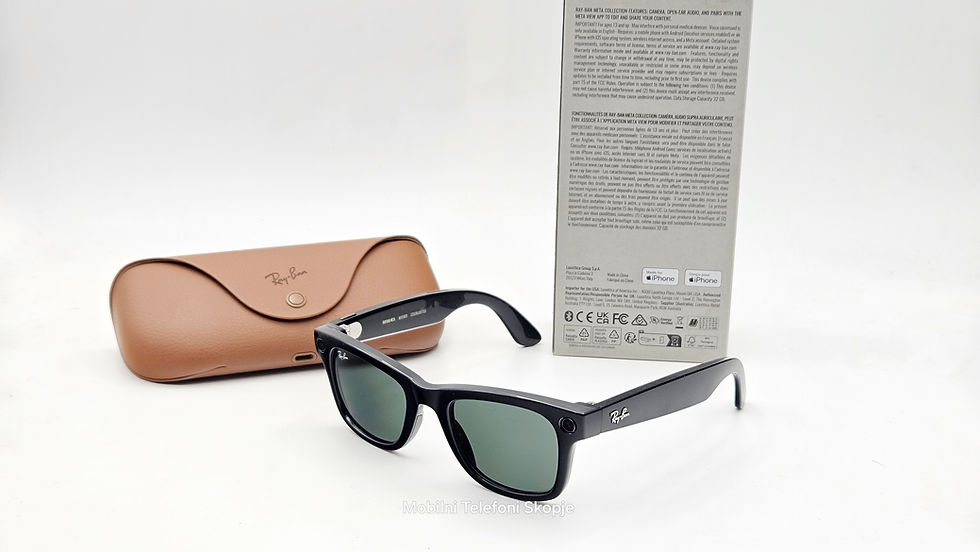 Thumbnail: Novi! Ray-Ban Meta Wayfarer Smart AI Glasses 