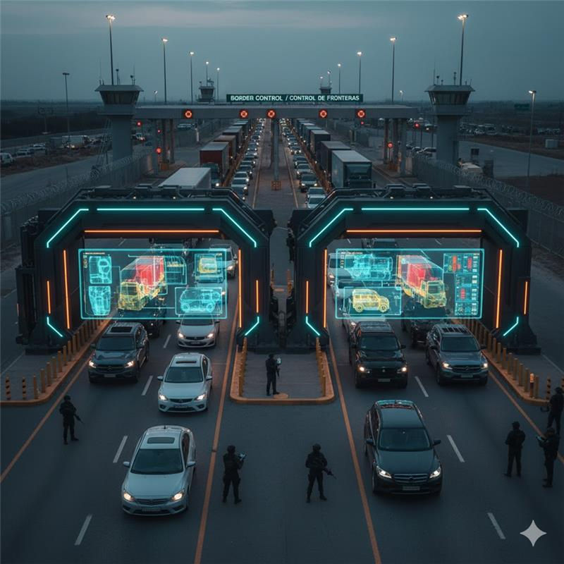 Cargo X-Ray Scanners at Border Crossings