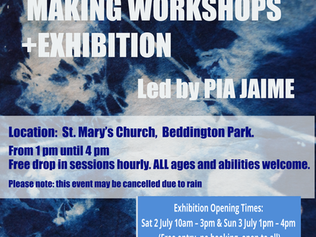 CYANOTYPE MAKING WORKSHOPS