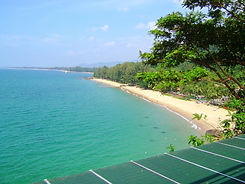 Khao Lak: Sunset Beach in Khaolak.