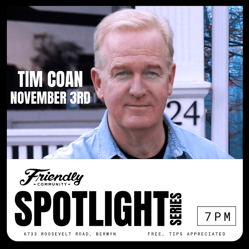 Friendly Spotlight Series - Tim Coan