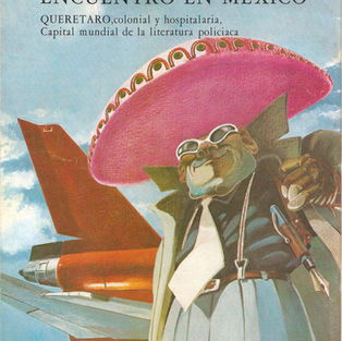 Poster del primer encuentro del ejecutivo de la AIEP en Mexico 1987