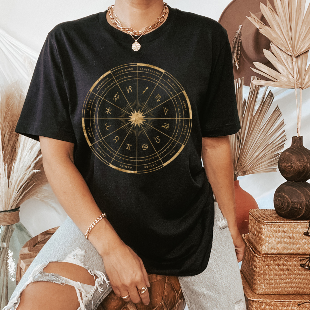 Zodiac Chart Sleeve Tee