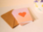 Thumbnail: Orange Love Greeting Card Set