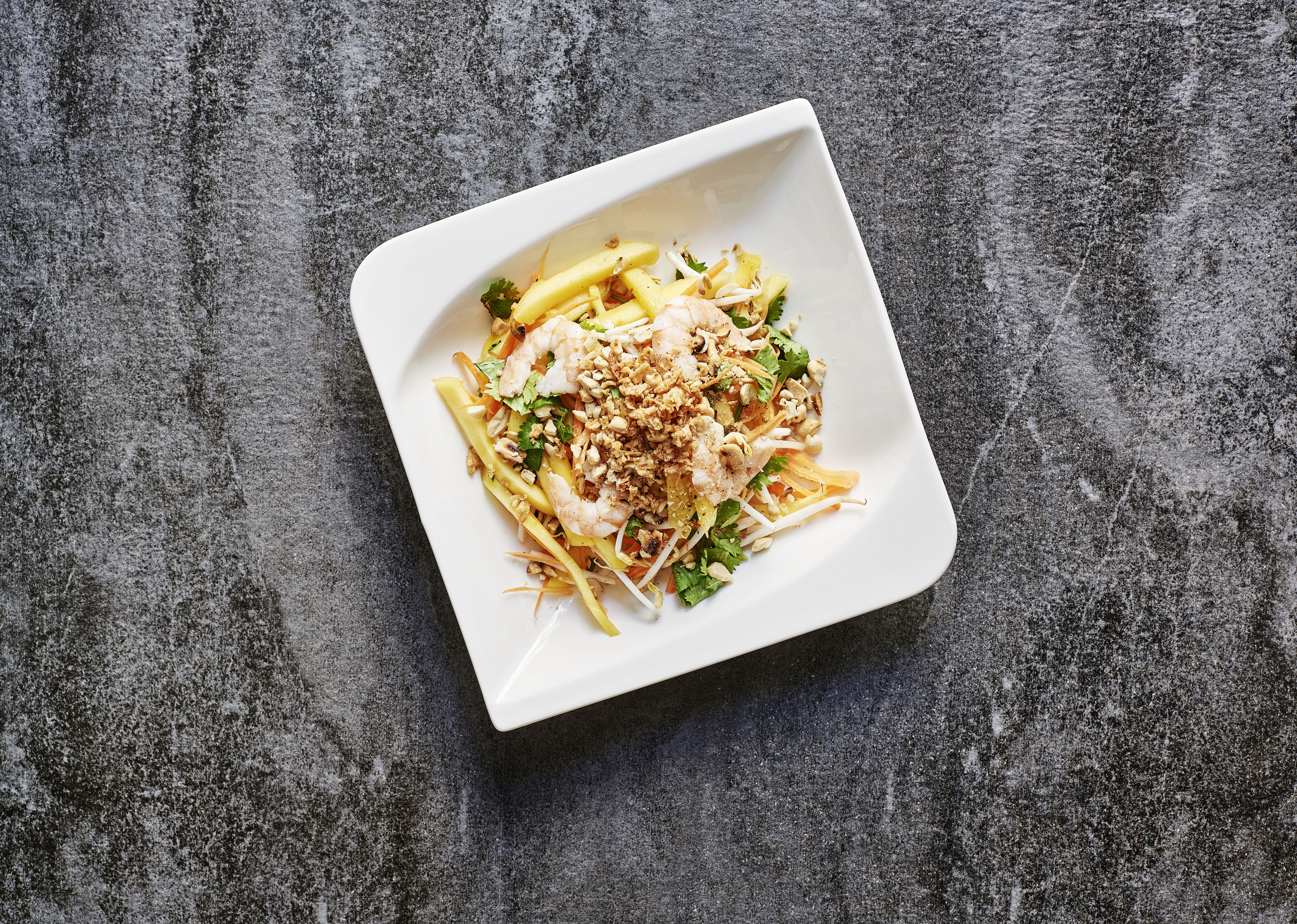 Arranged Food and Objects