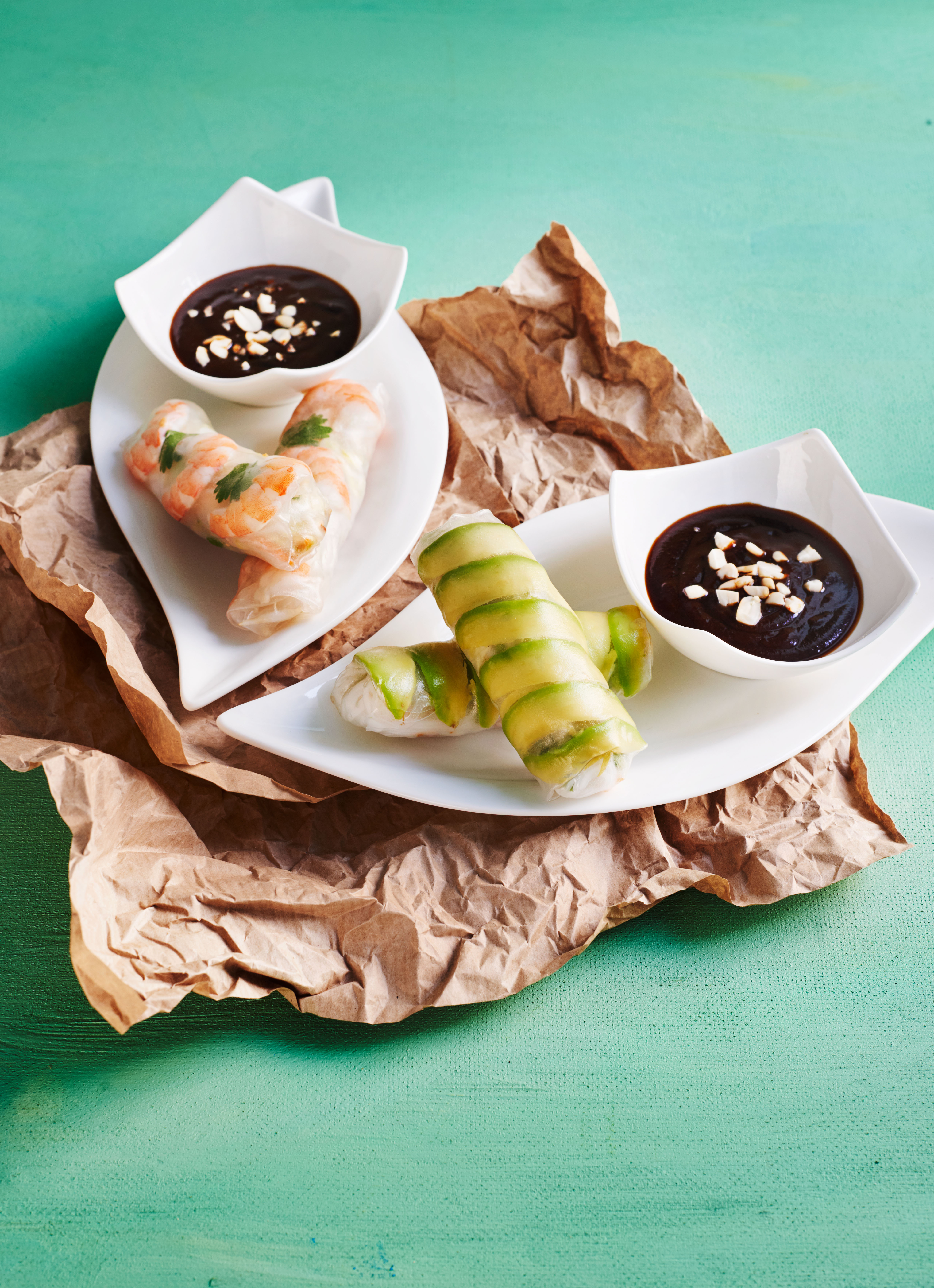 Arranged Food and Objects