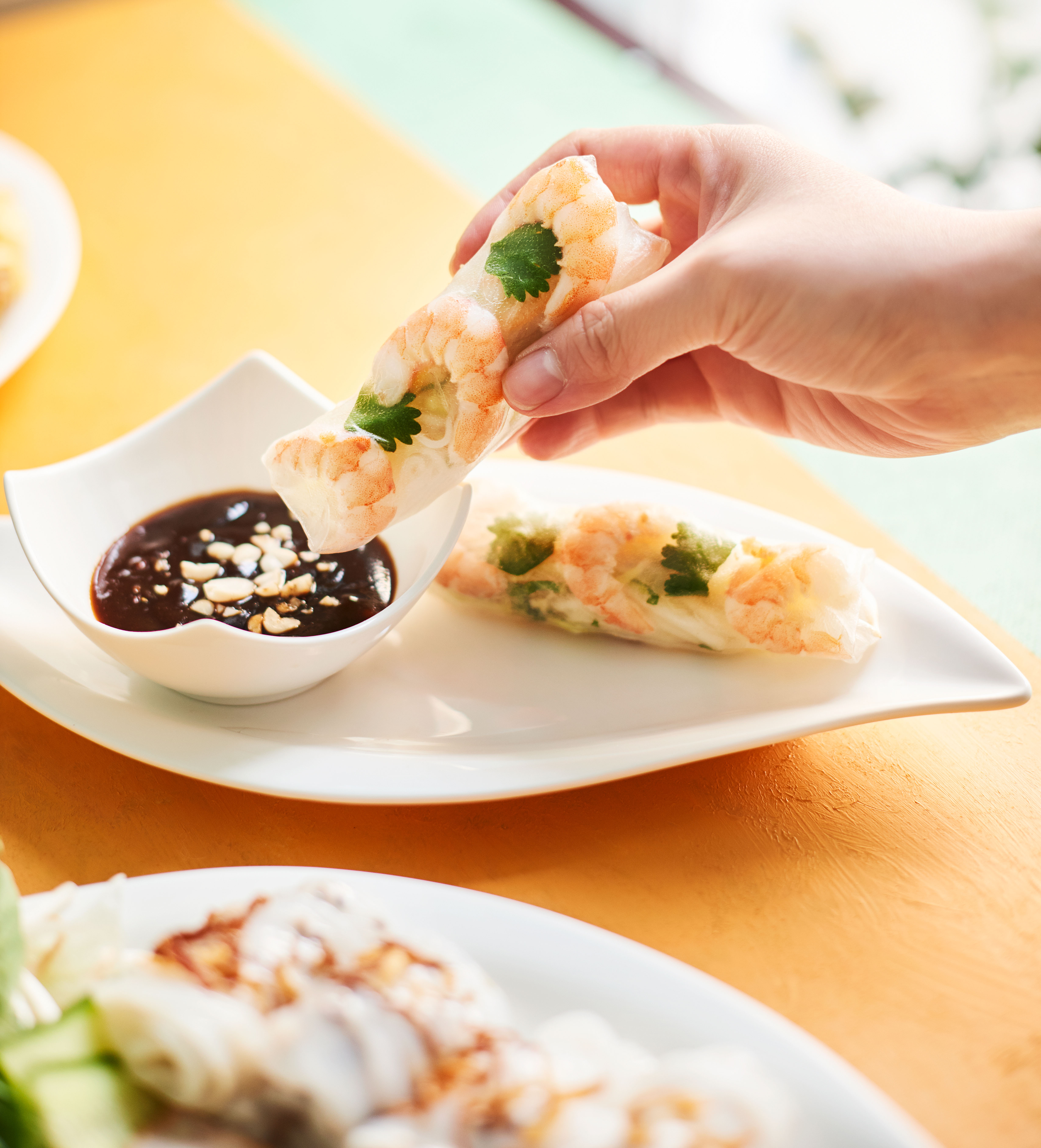 Arranged Food and Objects