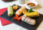 ★ Sommerrollen mit bio Avocado (A,E,F)