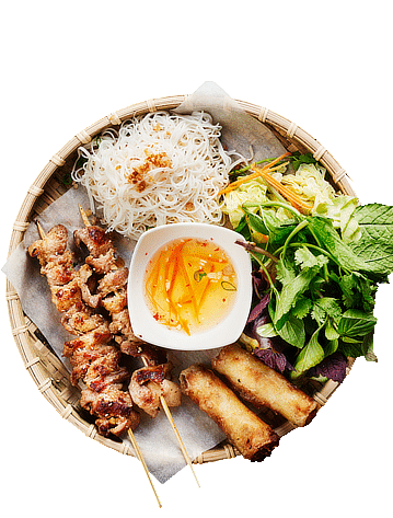 Arranged Food and Objects