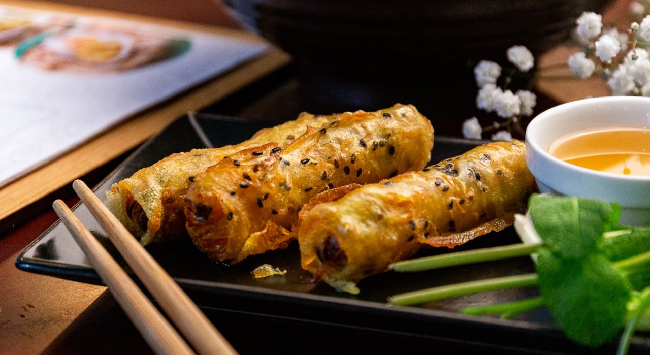 Arranged Food and Objects