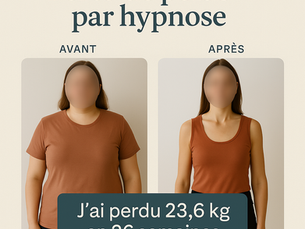 Étude de cas – Hypnose pour la perte de poids : le parcours de Julie