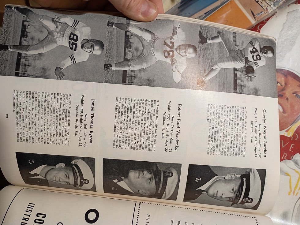 Thumbnail: 1954 Navy vs Army Football Program - Amazing Cover, Classic Matchup CGC 5.5