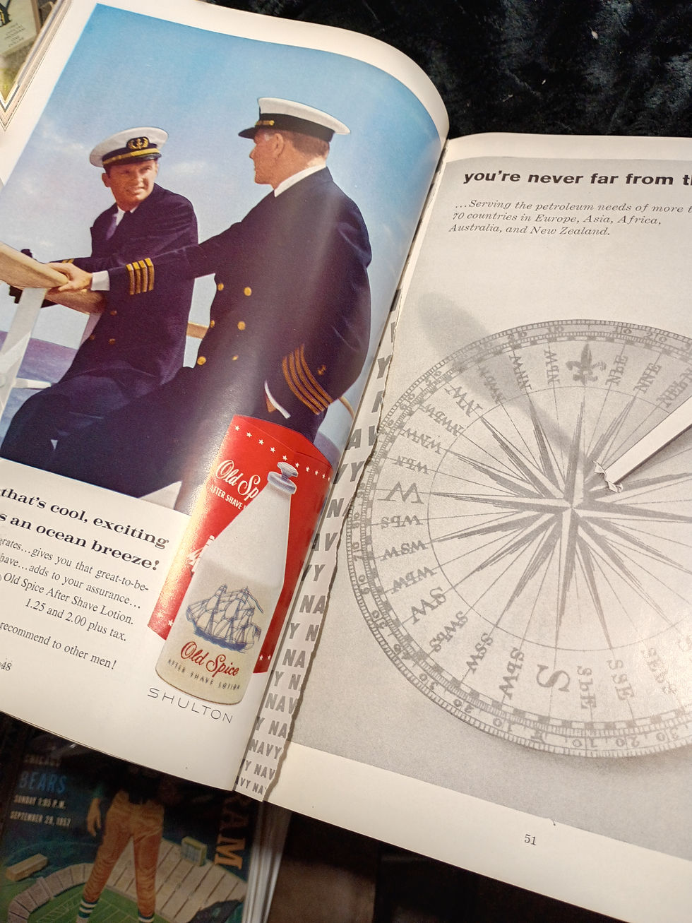 Thumbnail: 1962 Army Navy Program Classic Gib Crockett Cover with Park Pass (Staubach Win)