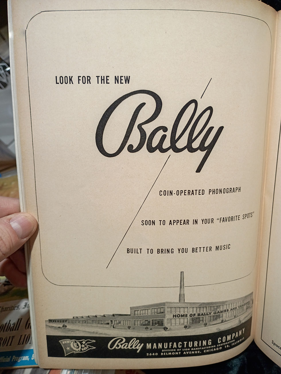 Thumbnail: 1947 College All Star vs Chicago Bears Program