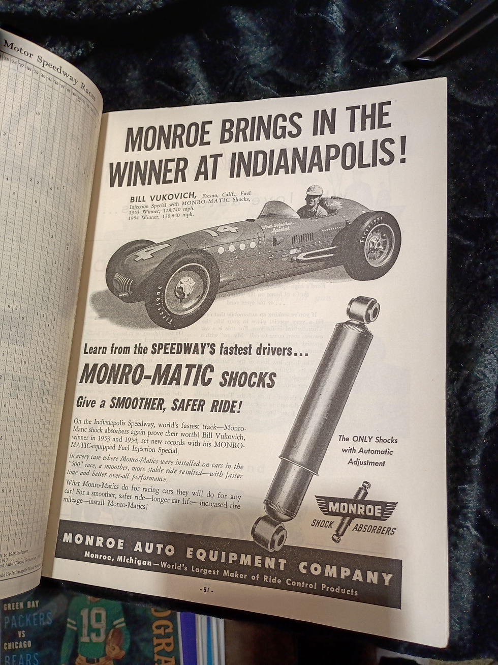 Thumbnail: 1955 Indy 500 Program
