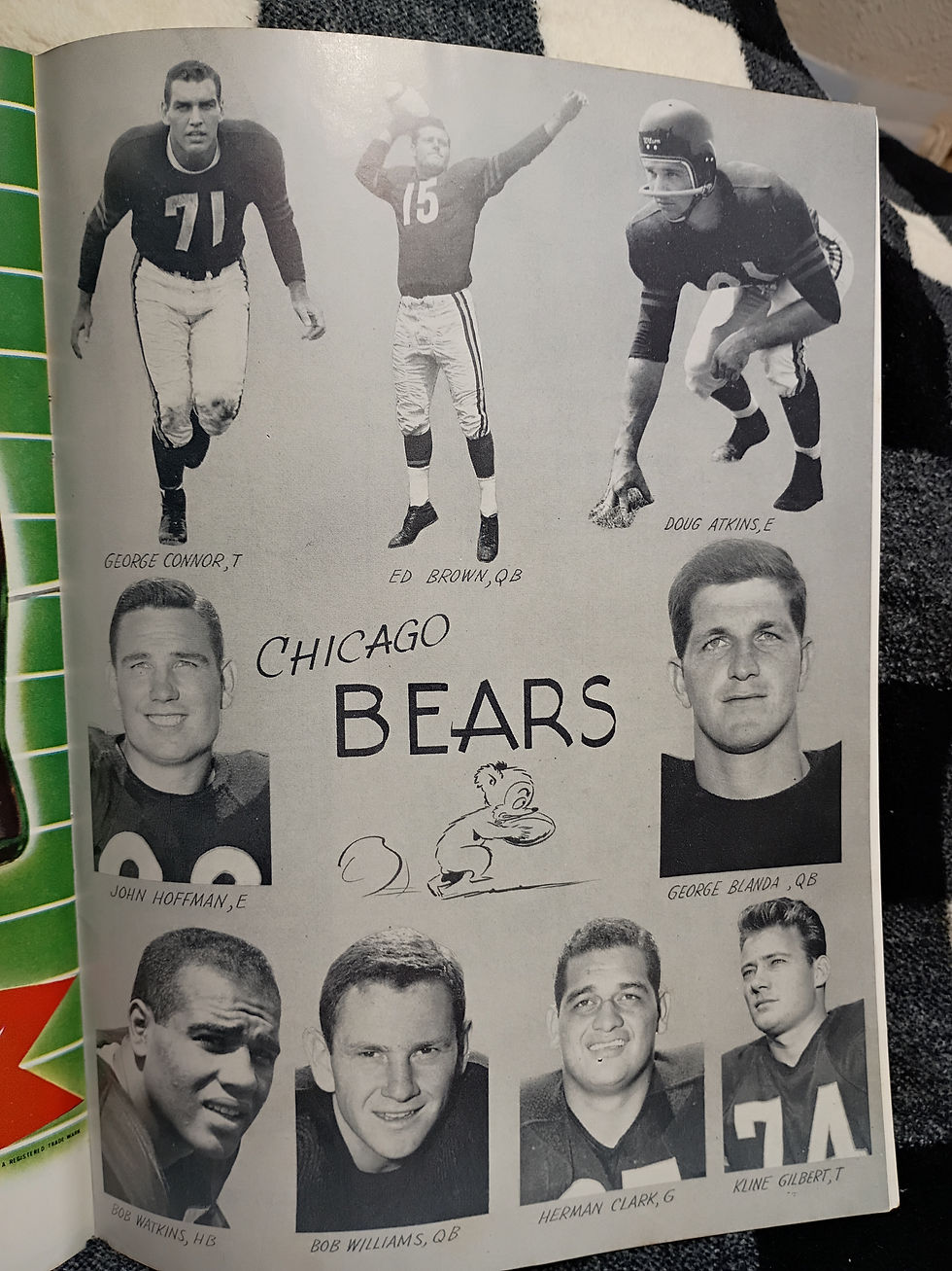 Thumbnail: 10/23/1955 Chicago Bears vs San Francisco 49ers Program