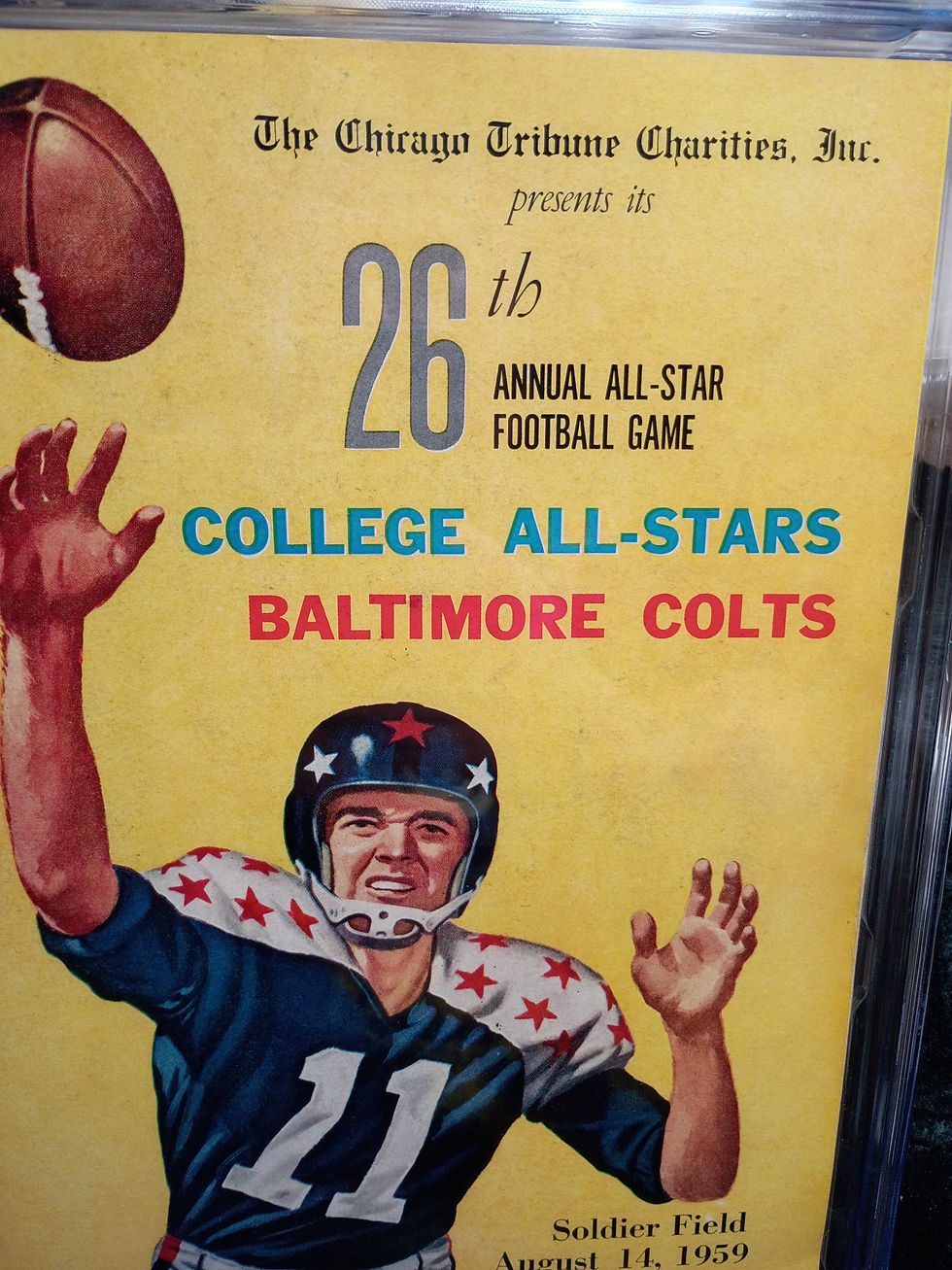 Thumbnail: 1959 Soldier Field Charity College All-Stars vs Baltimore Colts Program