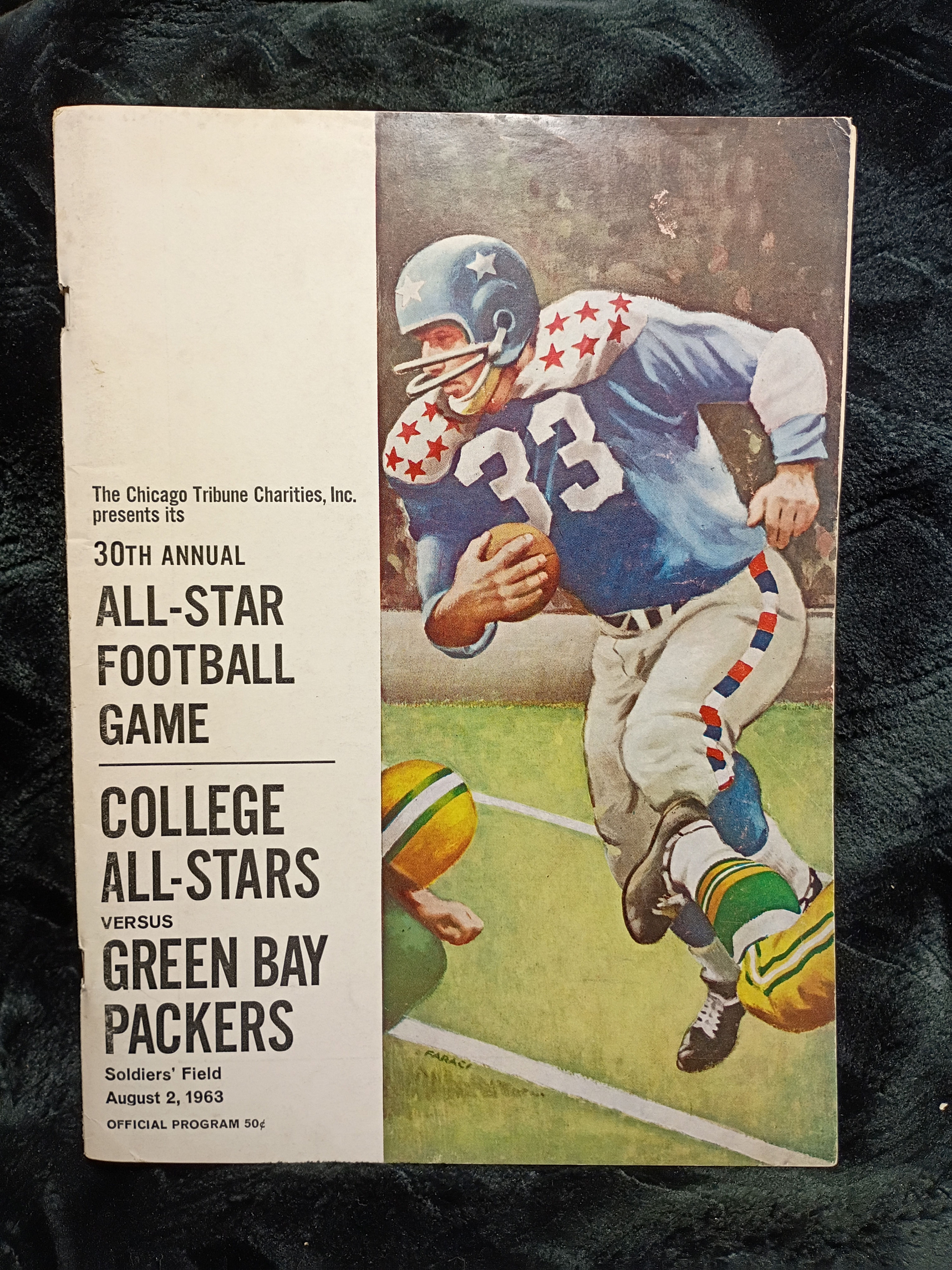 1963 College All-Stars vs Green Bay Packers