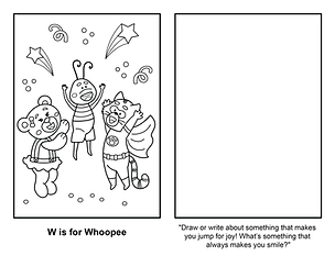 Activity Page_W is for Whoopee